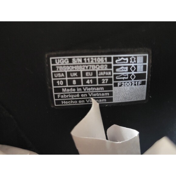 UGG Black Leather Winter Boots - Picture 2 of 9